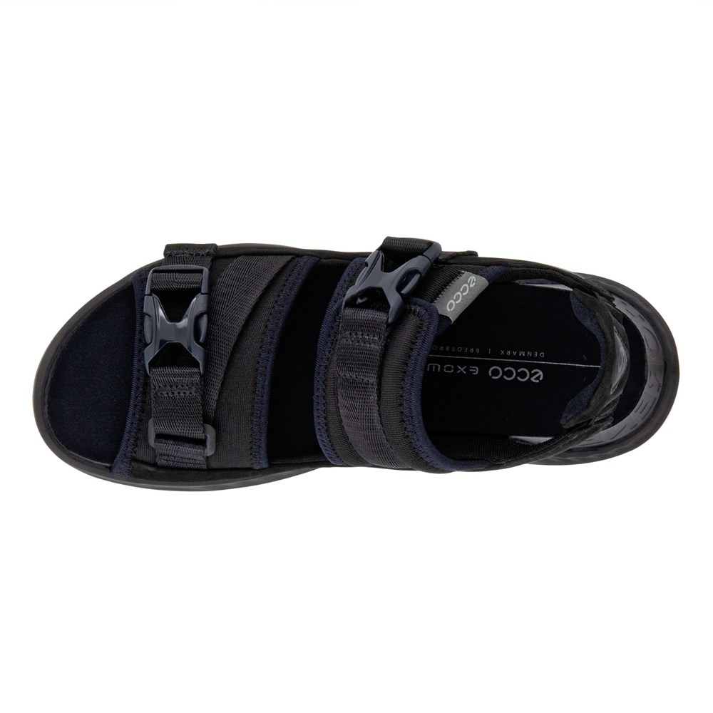 Sandalias Mujer - ECCO Exowrap 2S Buckle - Negros - BGO765023